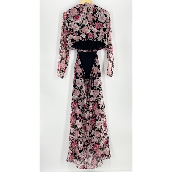 NWT Bardot Garden Floral Maxi Dress Rose Garden 10 - Picture 13 of 14